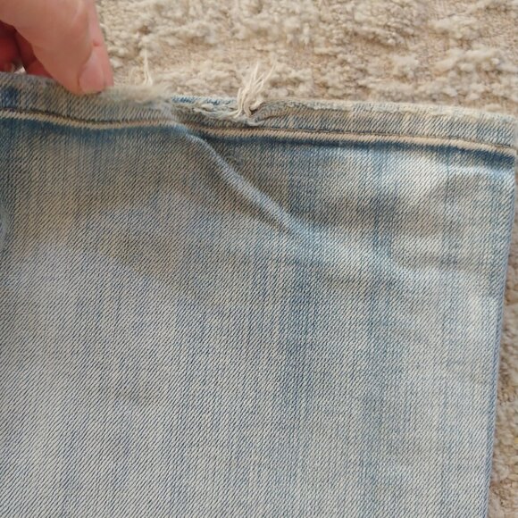 VINTAGE Y2K Guess Premium Daredevil low-rise bootcut jeans size 27 - Picture 14 of 16